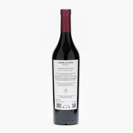 Vin roșu sec Cabernet Sauvignon Vol I, 13.5%, 0.75l
