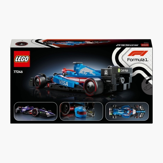 Mașină de curse F1® Visa Cash App RB VCARB 01, 77246 Speed Champions, 248 piese, +18 ani