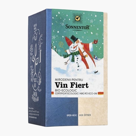 Mirodenii eco pentru vin fiert, 18 plicuri