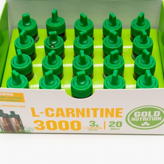 L-Carnitină cu aromă de lămâie 3000mg 20 fiole