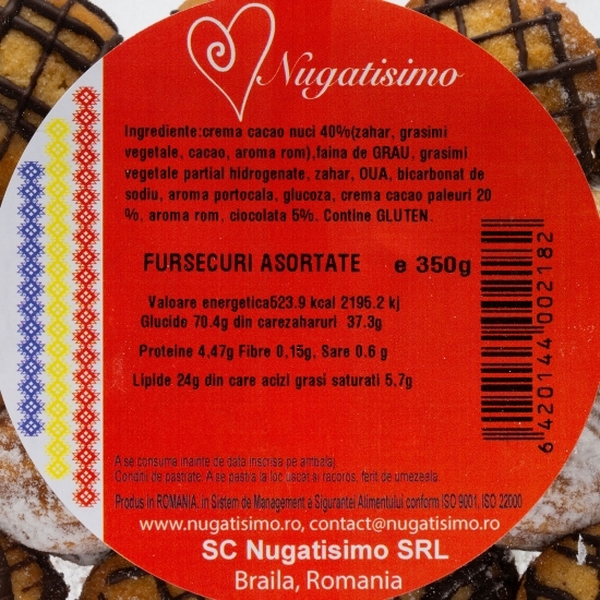 Fursecuri asortate 350g