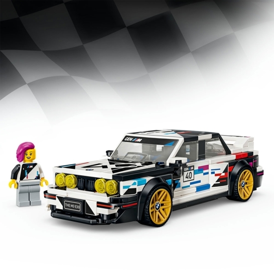 BMW M3 (E30), 77263 Speed Champions, 358 piese, +9 ani