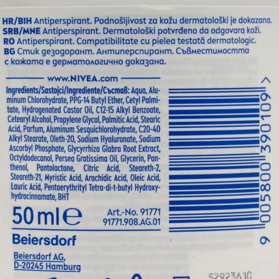 Deodorant antiperspirant stick Derma Control Defend 50ml