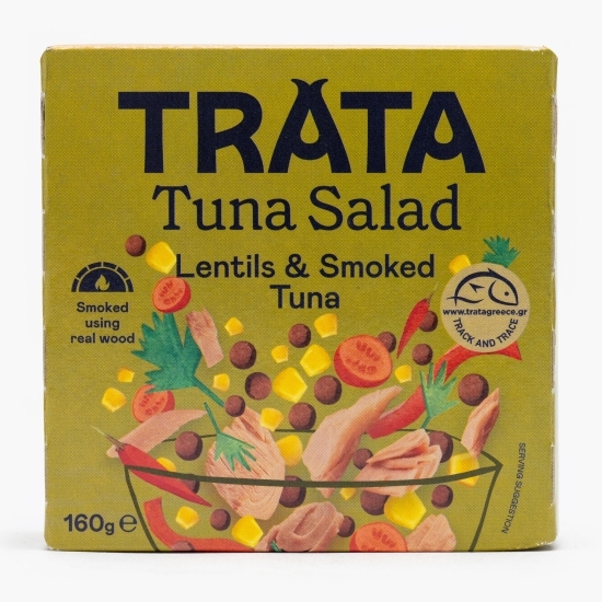 Salată ton afumat și linte160g