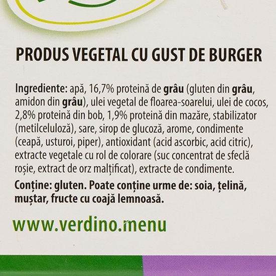 Burger vegetal 220g