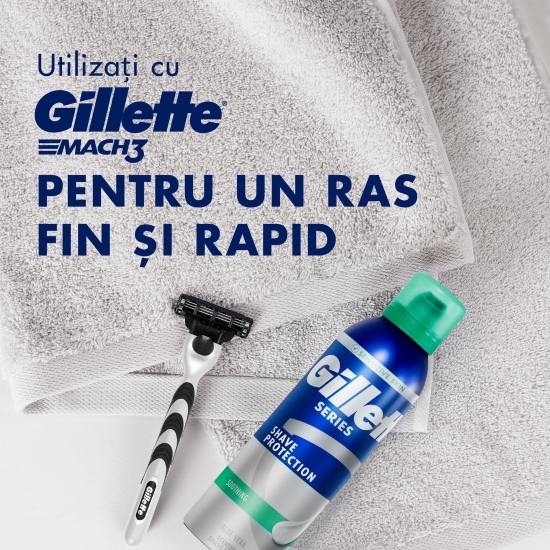 Spumă de ras calmantă Aloe Vera 250ml