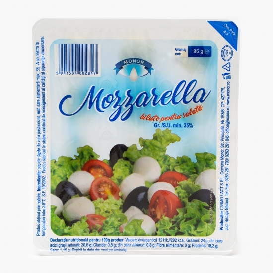 Mozzarella biluțe pentru salată 96g
