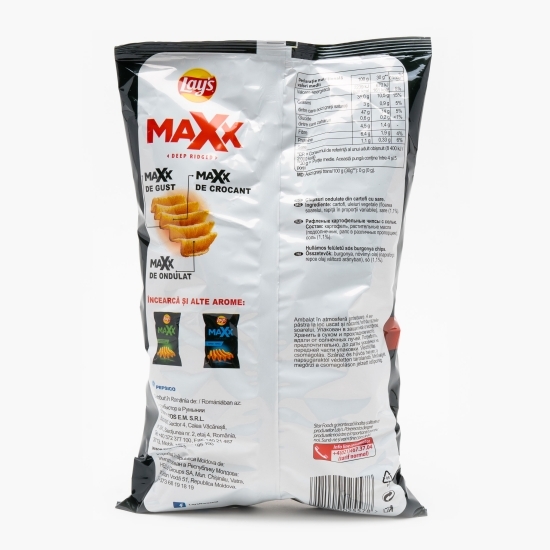 Chipsuri Maxx din cartofi cu sare 130g