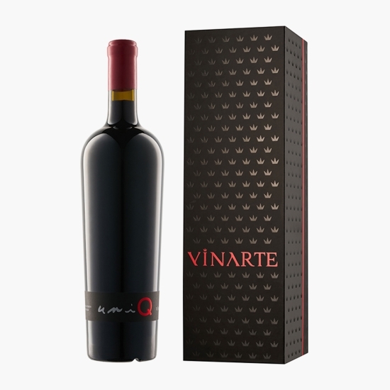 Vin roșu sec cupaj Uniq, 14%, 0.75l