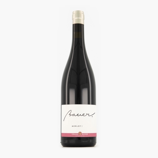 Vin roșu sec Merlot, 14.5%, 0.75l