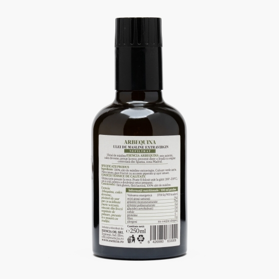 Ulei de măsline extravirgin Arbequina 250ml