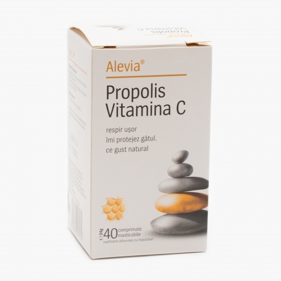 Propolis Vitamina C 40 comprimate