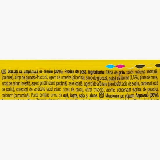 Biscuiți cu cremă de lămâie 80g