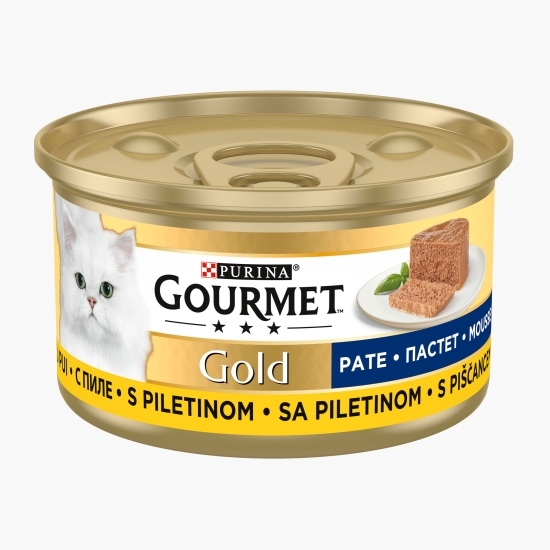 Hrană umedă pentru pisici, mousse, 85g, cu pui