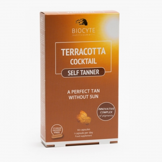Supliment alimentar Terracotta Cocktail Autobronzant 30 capsule