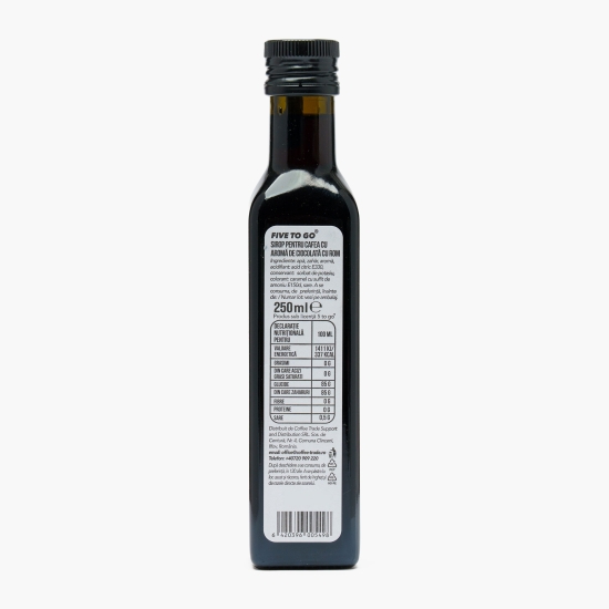 Sirop Choco Rom cu aromă de ciocolată Rom 250ml