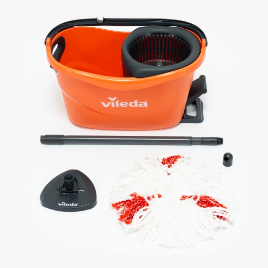 Set de curățenie easy wring turbo corai roșu