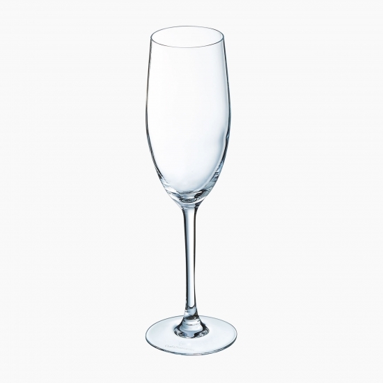 Set 6 pahare vin spumant alb (flute cabernet tulipe) 240ml
