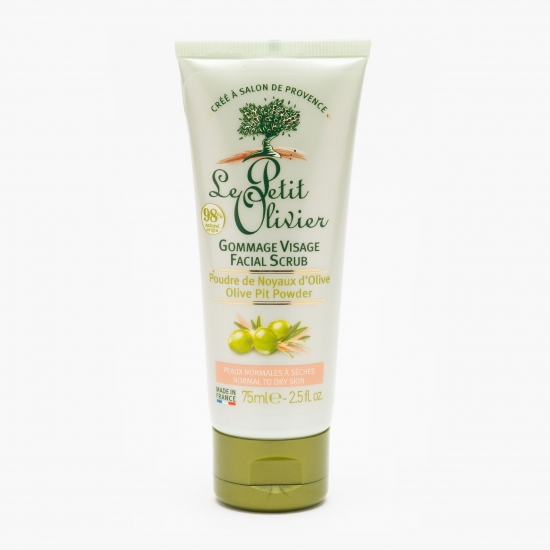 Exfoliant delicat ulei de măsline pentru ten normal și uscat 75ml