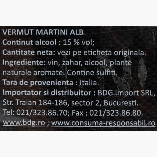 Vermut Bianco 15% alc. 0.75l