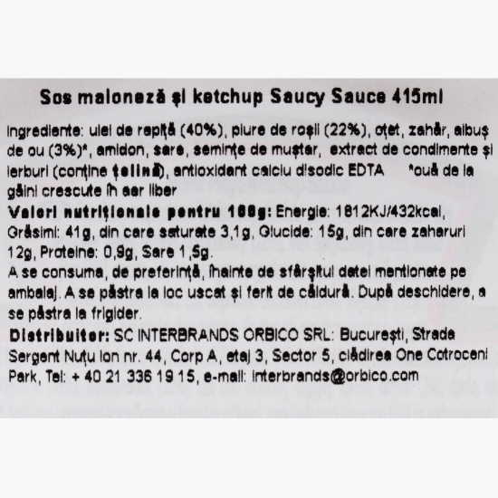 Sos de maioneză cu ketchup MayoKetchup 425g