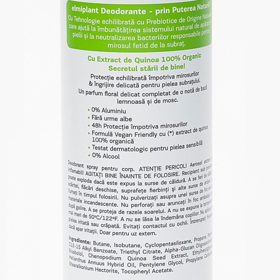 Deodorant spray Quinoa Protein 150ml