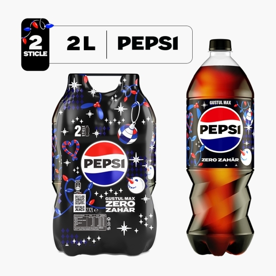 Băutură carbogazoasă Max zero zahăr 2x2l