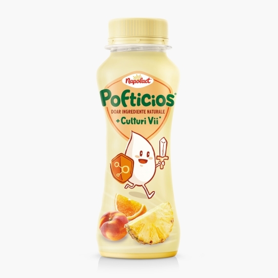 Iaurt de băut multifruct Pofticios 200g
