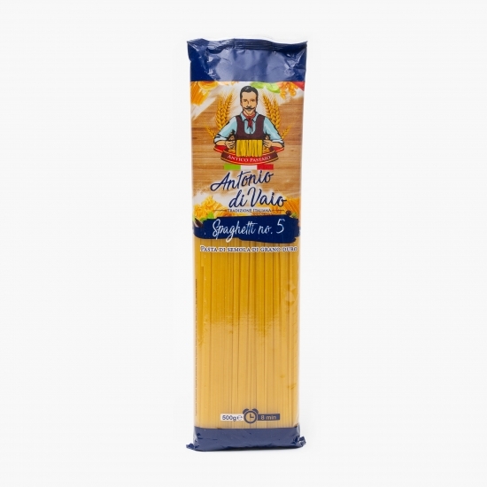 Paste Spaghetti grâu dur n.5, 500g