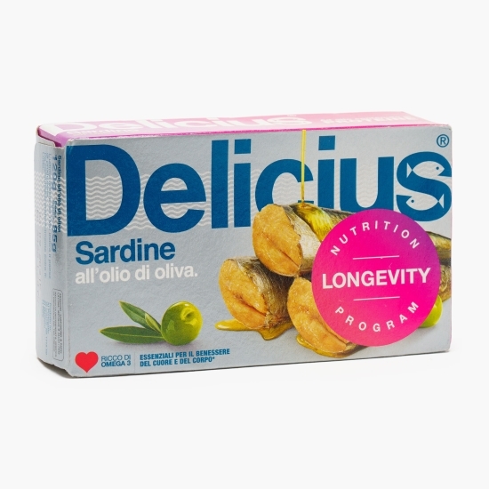 Sardine în ulei de măsline 120g