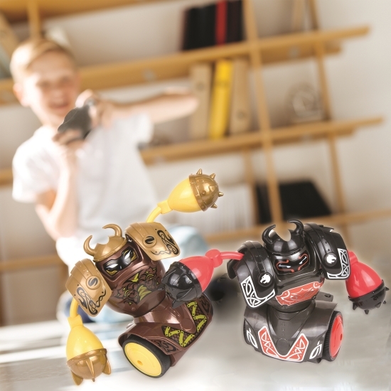 Set roboți luptători cu telecomandă Robo Kombat Viking 2buc 5+ ani