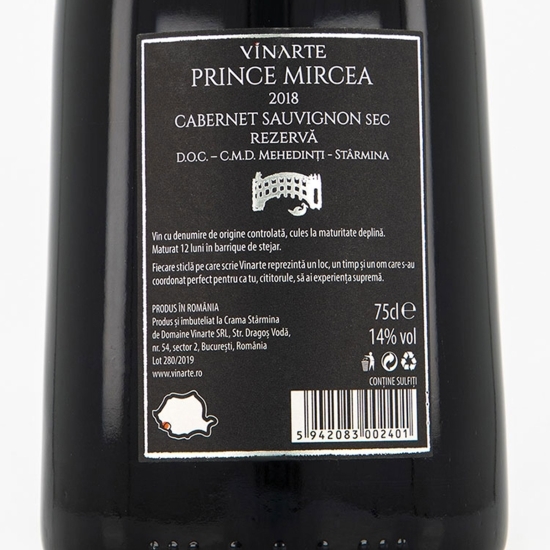 Vin roșu sec Cabernet Sauvignon 0.75l