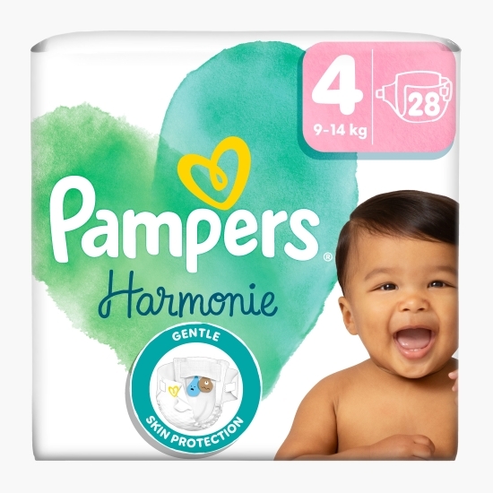 Scutece Harmonie mărimea 4, 9-14kg, 28 buc