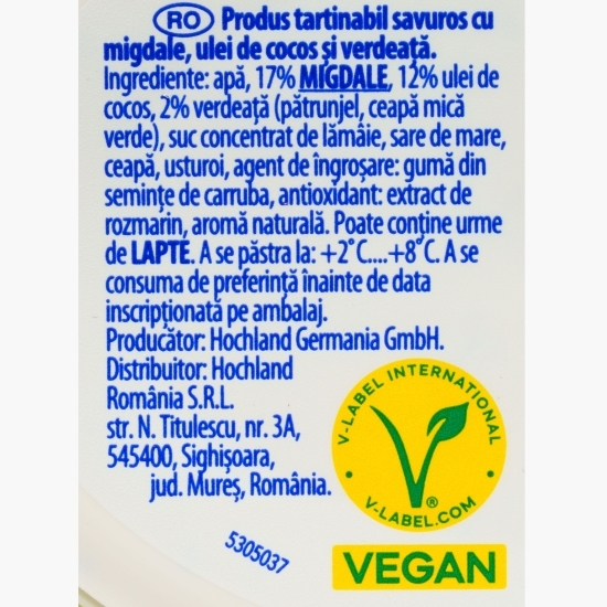 Specialitate tartinabilă vegană cu verdeață Vecremos, 150g
