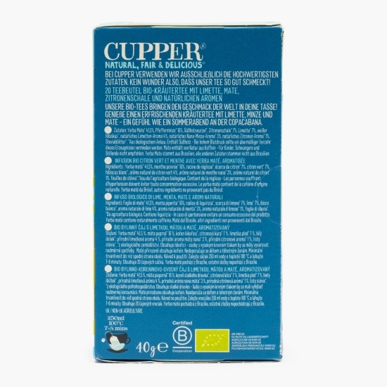 Ceai eco Brazilian Sunset, 20 plicuri, 40g