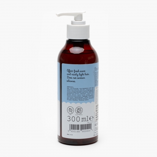 Șampon natural revigorant pentru păr gras, Fresh Grass 300ml