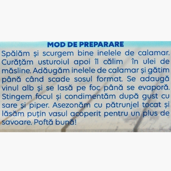 Inele de calamar decongelate 300g