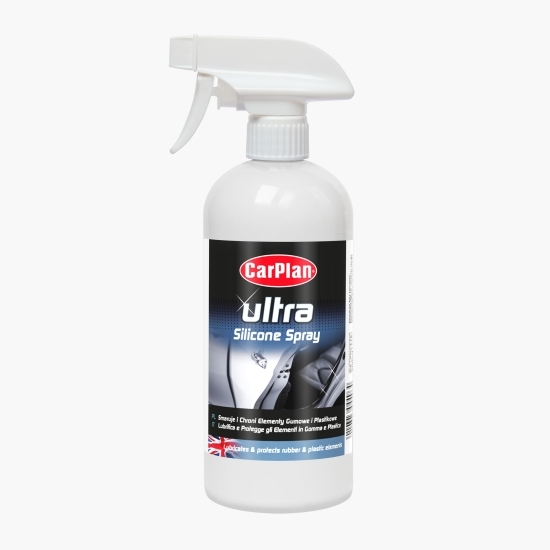 Spray silicon pentru bord și suprafețe de plastic Ultra 500ml