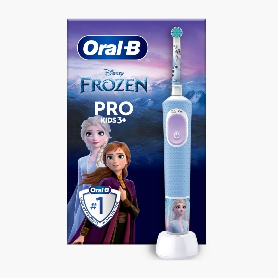 Periuță de dinți electrică pentru copii Pro Kids Frozen, albastru + 1 capăt + 4 autocolante, 3+ ani