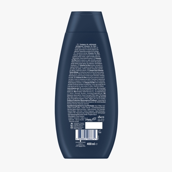 Șampon pentru bărbați pentru utilizare zilnică 400ml