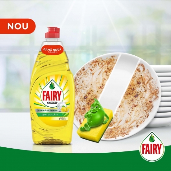 Detergent de vase Extra+ citrice 900ml