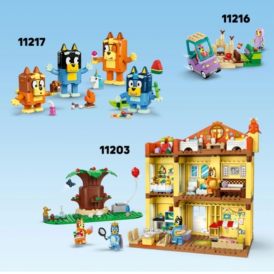 La școală cu Rusty și Blue, 11221 Bluey, 106 piese, +4 ani