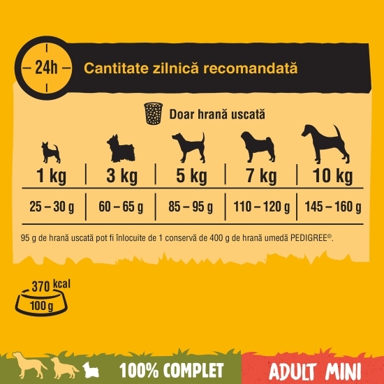 Hrană uscată pentru câini adulți de talie mică, 12kg, cu vită și legume