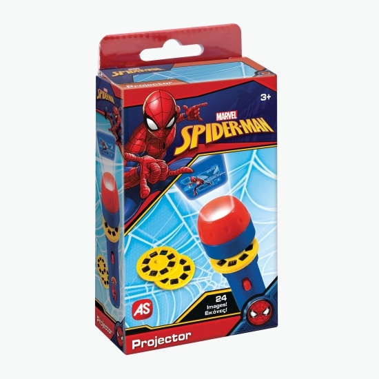 Mini proiector Spiderman +3 ani