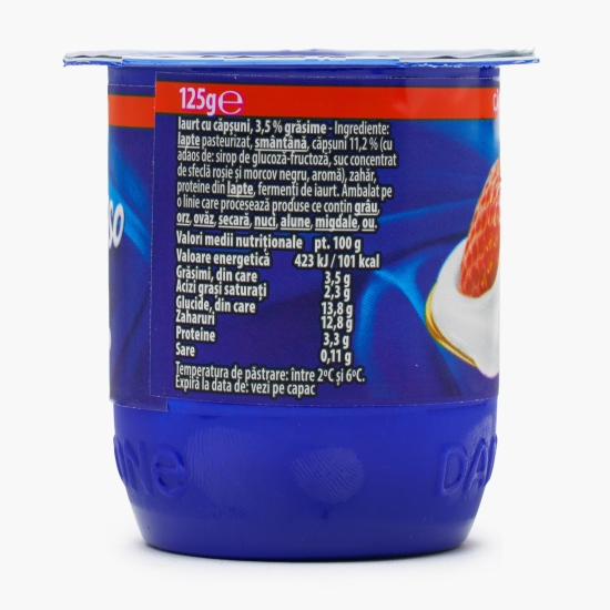Iaurt cu căpșuni 125g