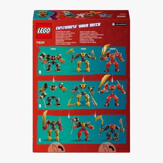 Robotul de luptă Spinjitzu al lui Arin, 71839 Ninjago™, 213 piese, +7 ani