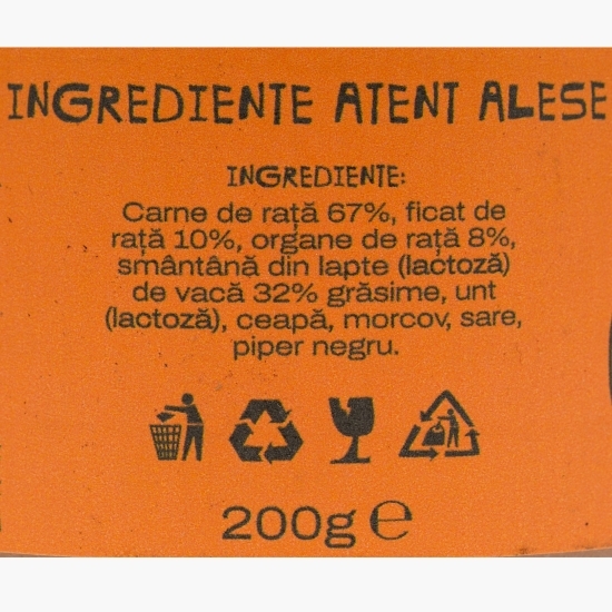 Pate de rață 200g