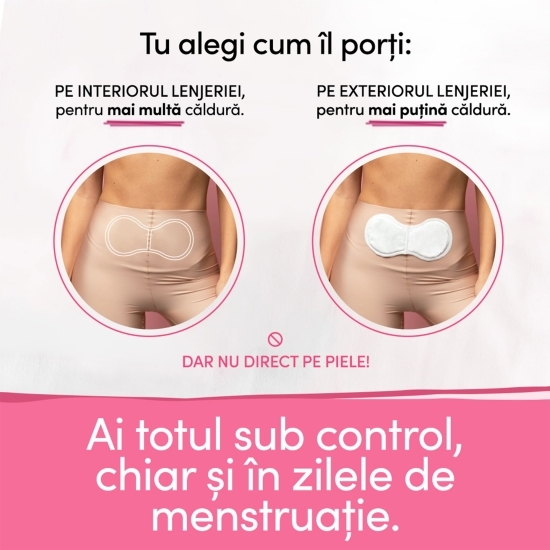 Plasturi termici menstruali 3 buc