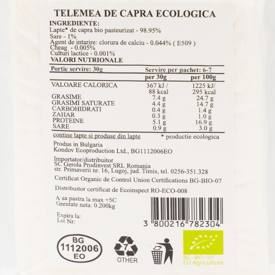 Telemea eco de capră 200g