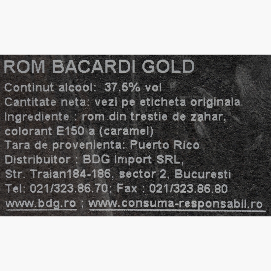 Rom Carta Oro Gold 42% alc. 0.7l